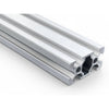 Alu-Nutprofil 20 × 40 mm · Nut 6 Typ B · Silber eloxiert · Pack 12 oder 24 m