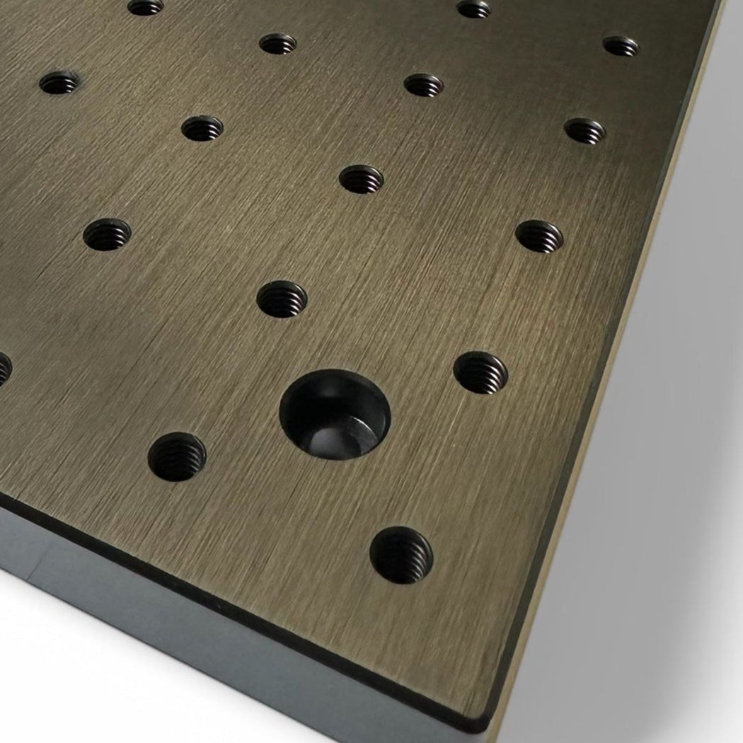 Optical Breadboard / Aufspannplatte /Gewinderasterplatte 300x450x12,7mm - Gebert & Weschka